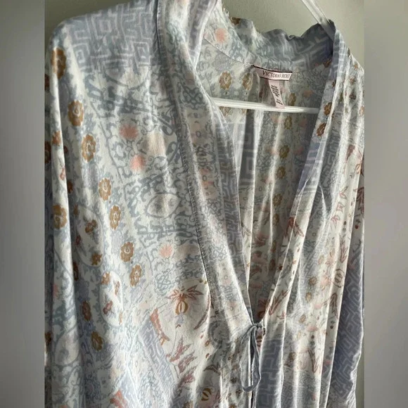 Victoria’s Secret Kimono Swim Cover Up - Floral Boho - O/S - Picture 5 of 11